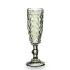 Copas>Flauta De Cava Diamante De Vidrio Verde 175ml