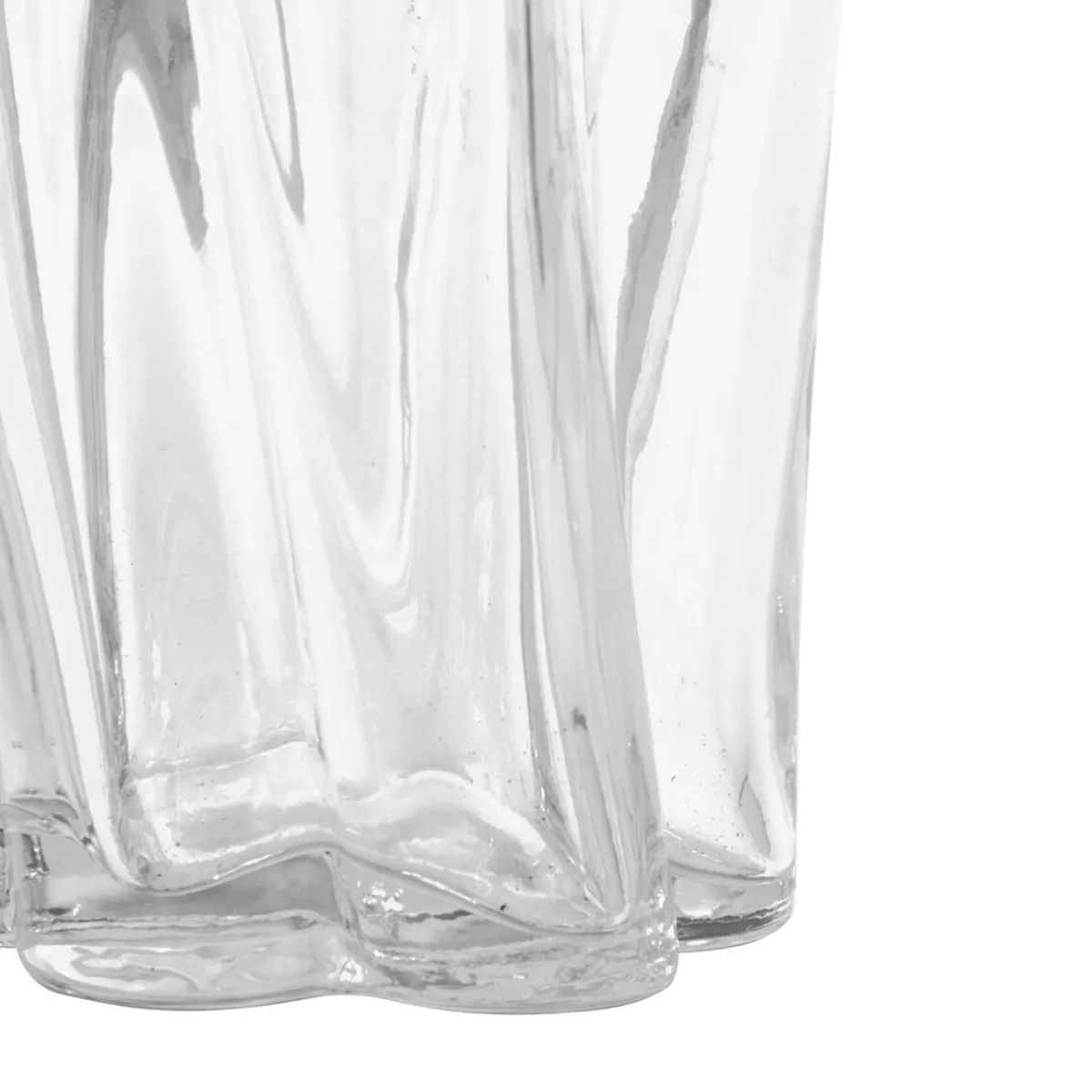 atmosphera Jarrones Y Vasos|Estilo Rústico>Florero NOELI transparente de vidrio 25.5cm