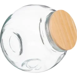 5five Cajas Y Frascos>Frasco De Vidrio C/Tapa Hermética 2.1L