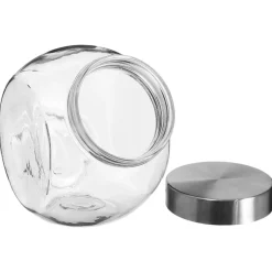 Cajas Y Frascos>Frasco De Vidrio C/Tapa Inox 1.5L