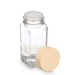 Cajas Y Frascos>Frasco Para Especias Con Tapa De Bambú