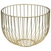 Fruteros>Frutero Coll Redondo Dorado 22Cm
