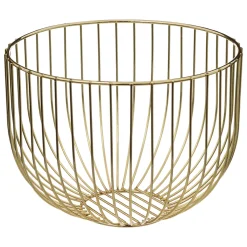 Fruteros>Frutero Coll Redondo Dorado 22Cm