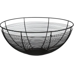 Fruteros>Frutero Contempo Negro 32Cm