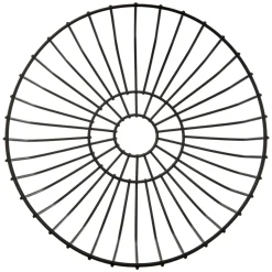 secret d'gourmet Fruteros>Frutero Metálico Negro 27Cm