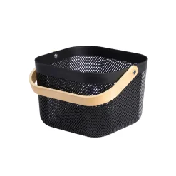 Fruteros>Frutero negro de madera