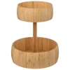 5five Fruteros>Frutero Redondo De Bambú C/ 2 Niveles