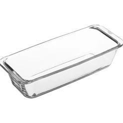 Bandejas Y Platos Para Horno>Fuente Rectangular De Vidrio 1630Cc