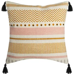 atmosphera Cojines Y Fundas Decorativas>Funda De Cojín A Rayas 40x40cm