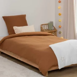 Niños atmosphera4kids Téxtil>Funda nórdica y funda de cojín de gasa terracota
