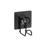 Accesorios De Baño>Gancho Para Baño De Metal Con Adesivo Negro