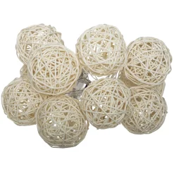 atmosphera Lámparas Y Alargadores>Guirnalda De 10 Bolas Led 6Cm