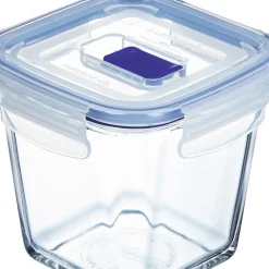 Tapas Y Cubiertas>Hermético Cuadrado C/Tapa Azul 75Cl