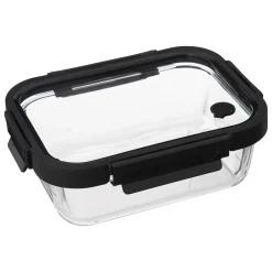 5five Tapas Y Cubiertas>Hermético Rectangular Vidrio 0.9L