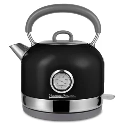 Electrodomésticos>Hervidor De Agua Vintage Cuisine Negro