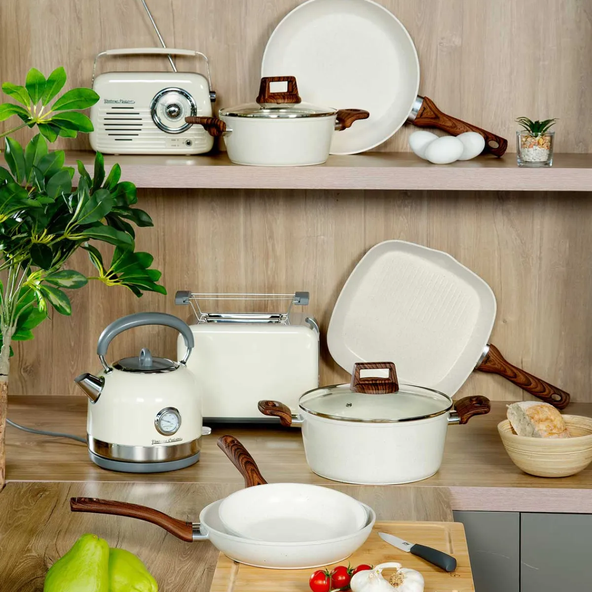 Electrodomésticos>Hervidor eléctrico VINTAGE CUISINE beige 2200w