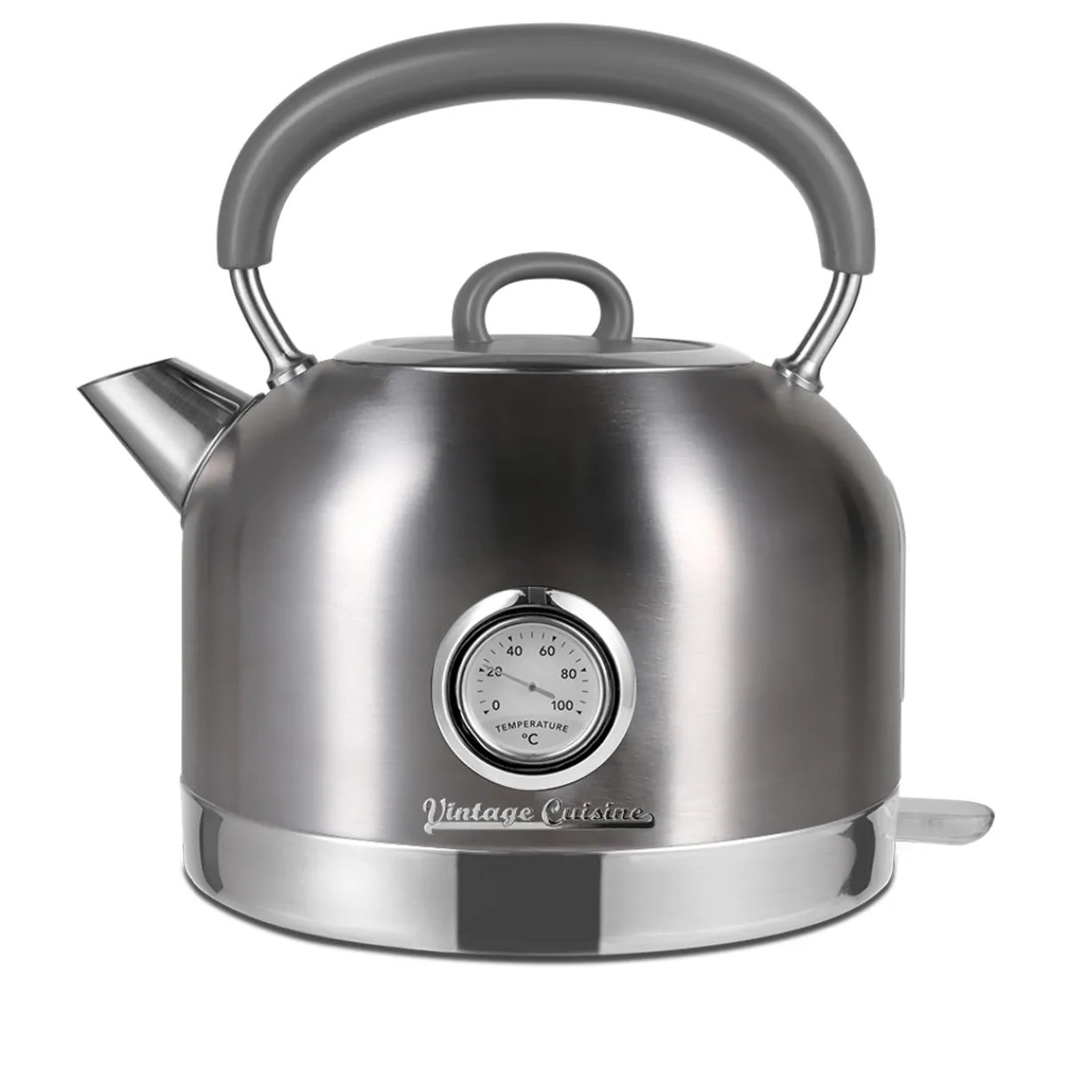 Electrodomésticos>Hervidor Eléctrico Vintage Cuisine Plateada 2200W