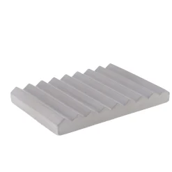 Accesorios De Lavabo>Jabonera de baño gris