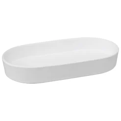 5five Accesorios De Lavabo>Jabonera De Cerámica Cocon Blanca