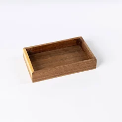 Accesorios De Lavabo>Jabonera de madera acacia