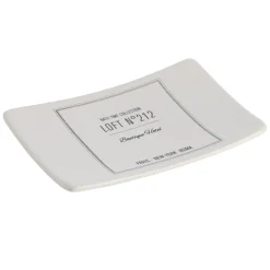 Accesorios De Lavabo>Jabonera LOFT blanca dolomita