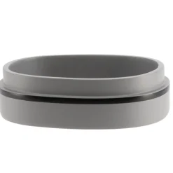 Accesorios De Lavabo>Jabonera Poliresina Gris/Negro