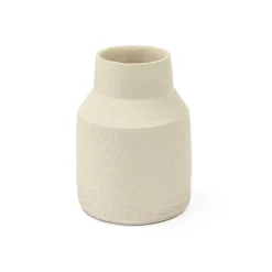 Jarrones Y Vasos>Jarrón De Cerámica Caravane Beige 20Cm