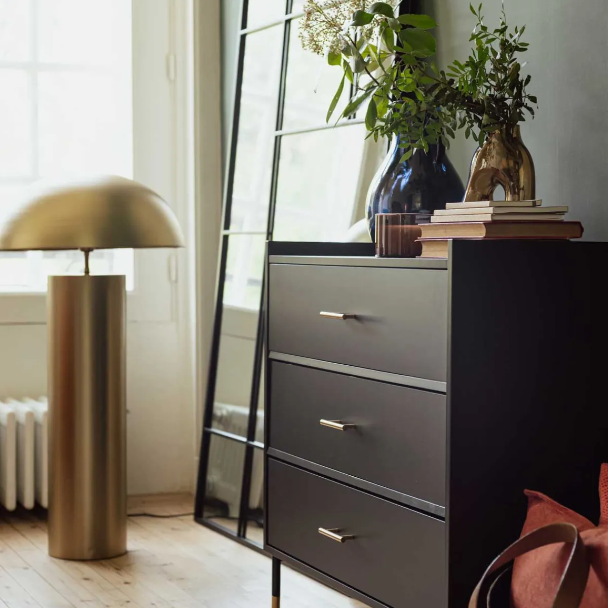 atmosphera Jarrones Y Vasos|Estilo Contemporaneo>Jarrón De Vidrio Donut 18x10x24.5Cm