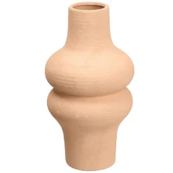 Jarrones Y Vasos>Jarrón MICHELIN marrón de cerámica 34,5cm