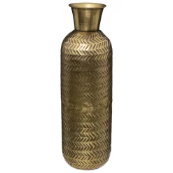 atmosphera Jarrones Y Vasos|Estilo Oriental>Jarrón NIGHT dorado metálico 45Cm