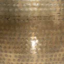 atmosphera Jarrones Y Vasos|Estilo Étnico>Jarrón OASIS dorado de metal 40cm