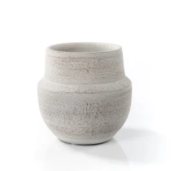 Jarrones Y Vasos|Estilo Rústico>Jarrón SABRE gris de barro 14cm