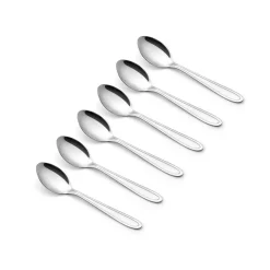 Cuchillería>Juego 6 Cucharas De Postre Cannes