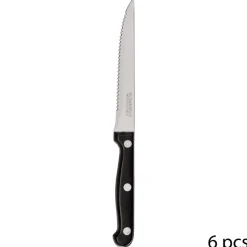 secret d'gourmet Placas Calefactoras Y Tablas De Cortar>Juego 6 Cuchillos Chuleteros Luxe