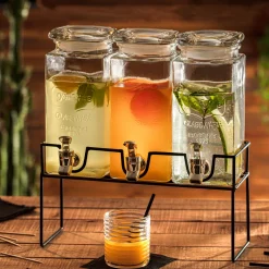 Accesorios De Bar>Juego 3 Disp. C/Grifo+Soporte 1.5L