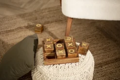 atmosphera Accesorios|Estilo Contemporaneo>Juego 3 En Raya Decorativo 23x23Cm