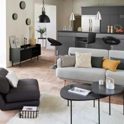 atmosphera Espejos>Juego 3 Espejos De Pared Mona De Metal