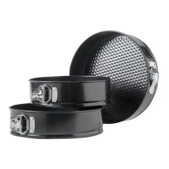 secret d'gourmet Moldes Y Otros Utensilios De Cocina>Juego 3 Moldes Desmontables Para Tarta