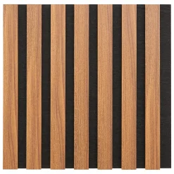 atmosphera Lienzos Y Cuadros Decorativos>Juego 3 paneles decorativos COLVA marrón mdf 30x30