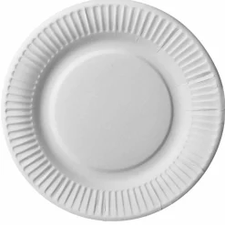 Desechables>Juego 10 Platos De Cartón Redondos 19Cm