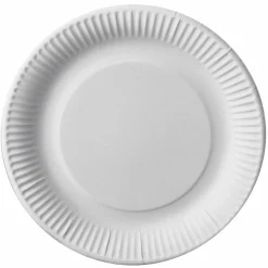 Desechables>Juego 10 Platos De Cartón Redondos 23Cm
