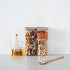 5five Cajas Y Frascos>Juego 3 Tarros De Vidrio