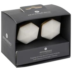 atmosphera Accesorios|Estilo Contemporaneo>Juego 2 Tiradores Mármol 4.2x4.2x5.3Cm