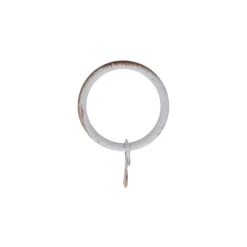 Varillas Y Accesorios>Juego De 8 Anillas D20 Blanco/Dorado