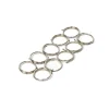 Varillas Y Accesorios>Juego De 10 Argollas Plateadas