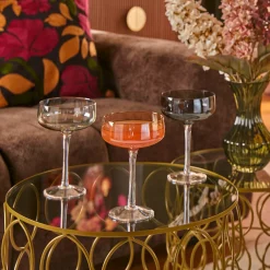 5five Cuencos, Fuentes Y Ensaladeras>Juego de 6 copas de champán LUCIA