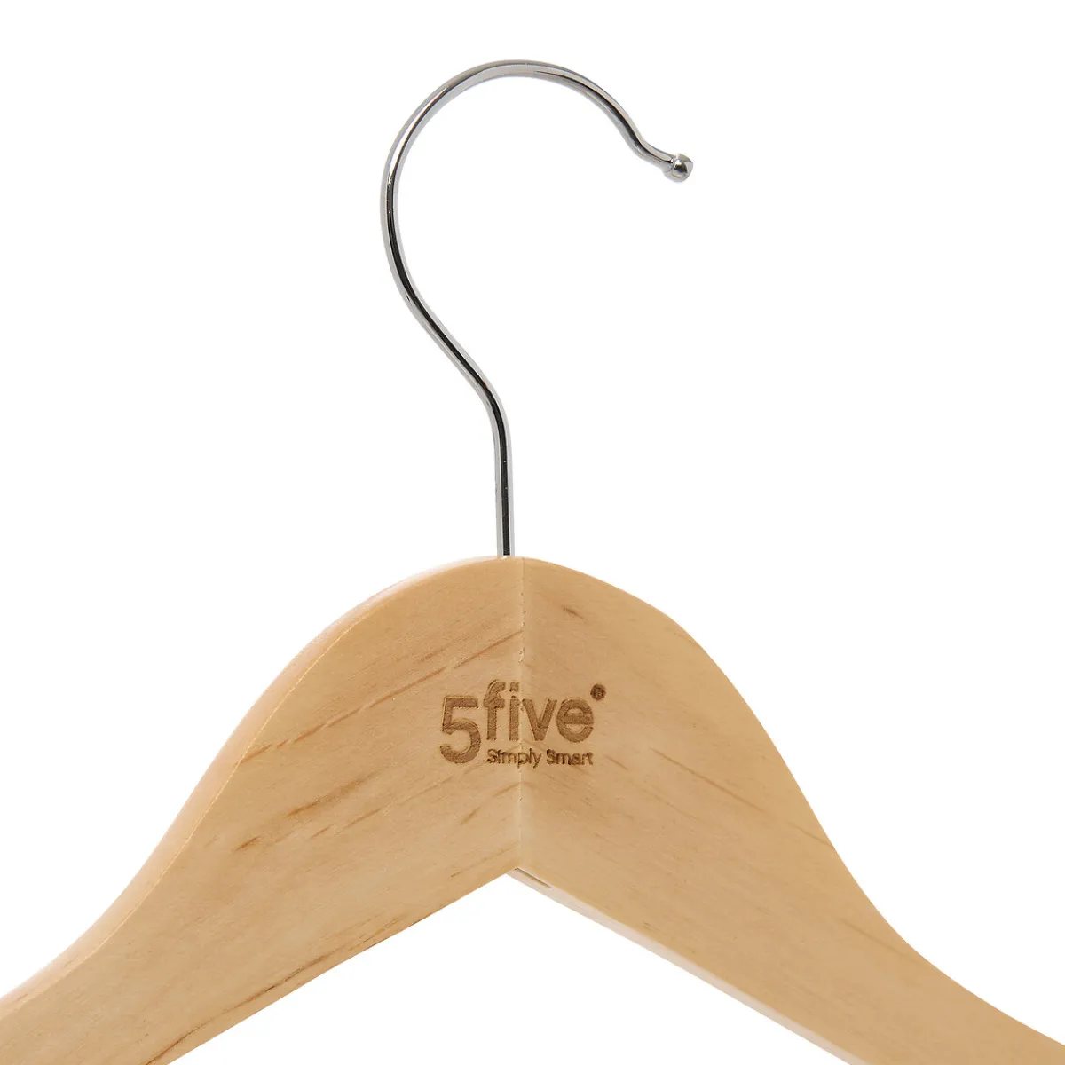 5five Perchas Y Travesaños>Juego De 4 Perchas De Madera