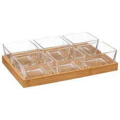 Degustación>Juego De 7 Piezas Para Aperitivos Con Bandeja