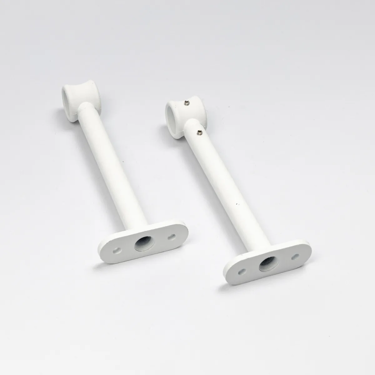 Varillas Y Accesorios>Juego De 2 Soportes D20 150Mm Blanco