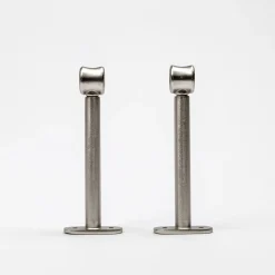 atmosphera Varillas Y Accesorios>Juego De 2 Soportes D20 150Mm Plata